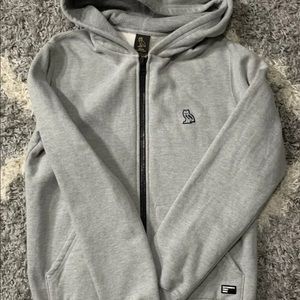 OVO Octobers Very Own Zipper Hoodie Grey Medium